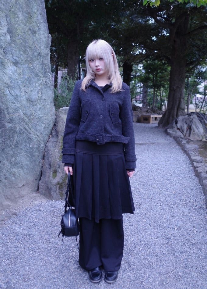 myorang（ミョラン）の「Zero belt short coat (2color)（Jackets/Outerwear）」