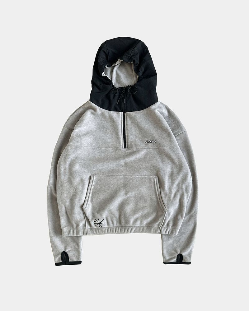 SERNIC Hooded Fleece Warmer Anorak