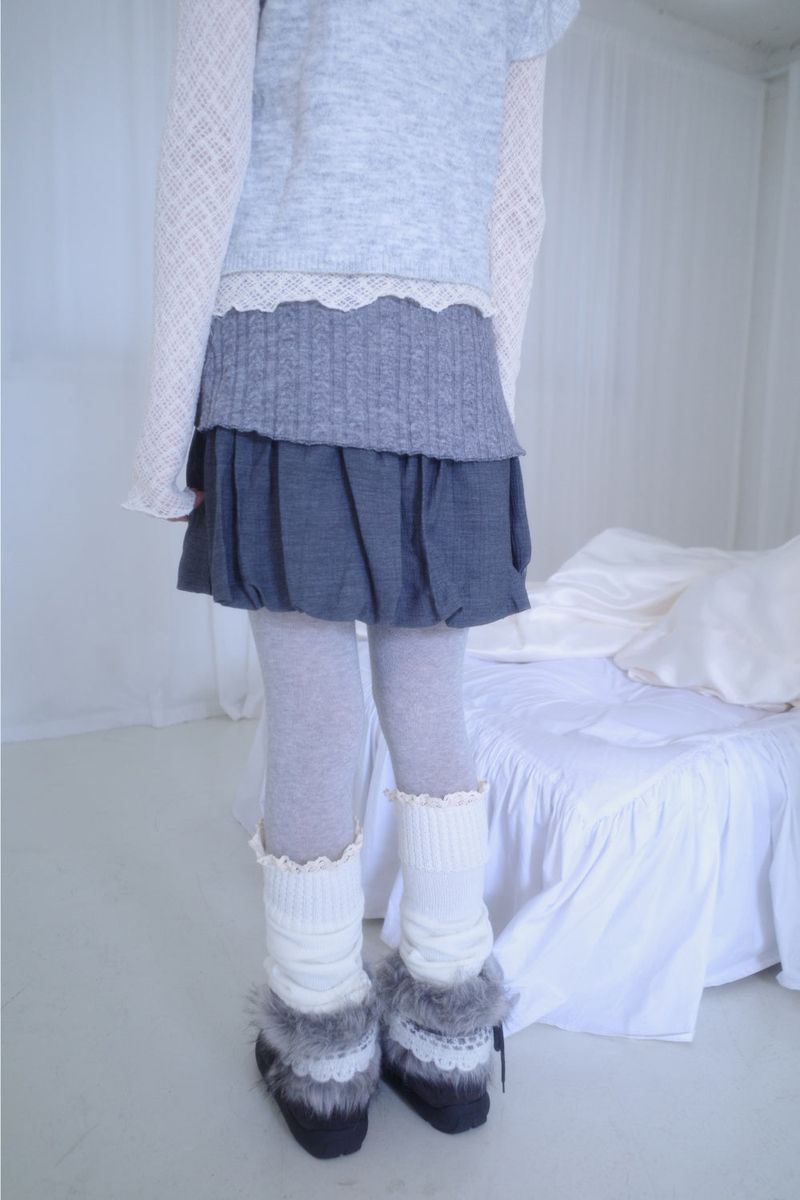 Nui Ribbon Fur Ugg Boots