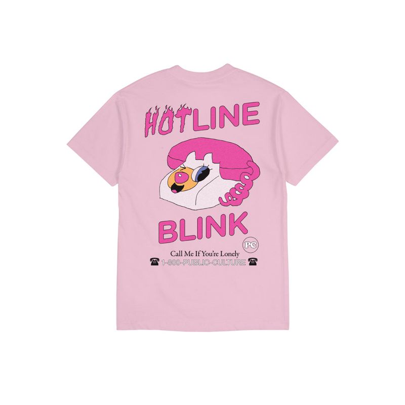 Call Me Tee - Soft Pink