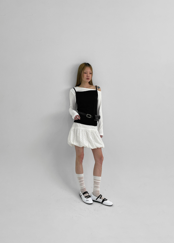 [MADE] Devil Race Balloon Mini Skirt