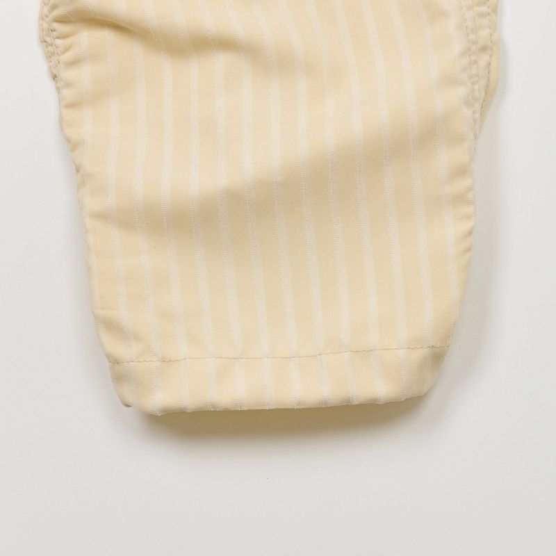 SHIRRING LONG PANTS CREAM