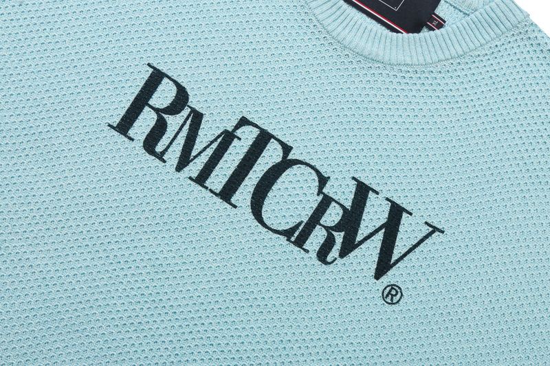 PUNCHING KNIT LONG SLEEVE_SKY BLUE