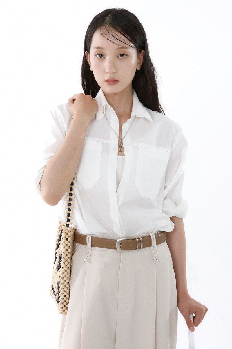 EDGE LOOP PANTS_SAND BEIGE