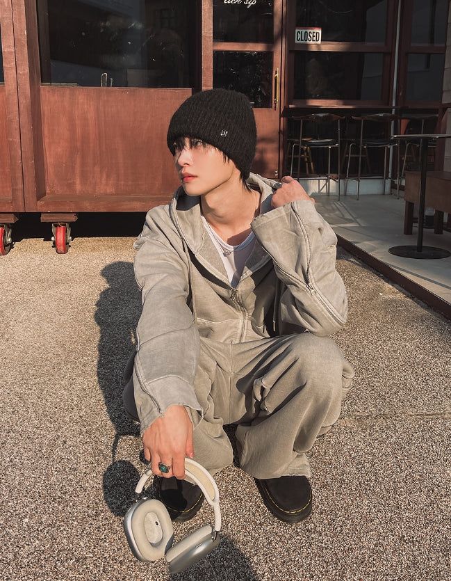 Kale Rail Pigment Wide Pants