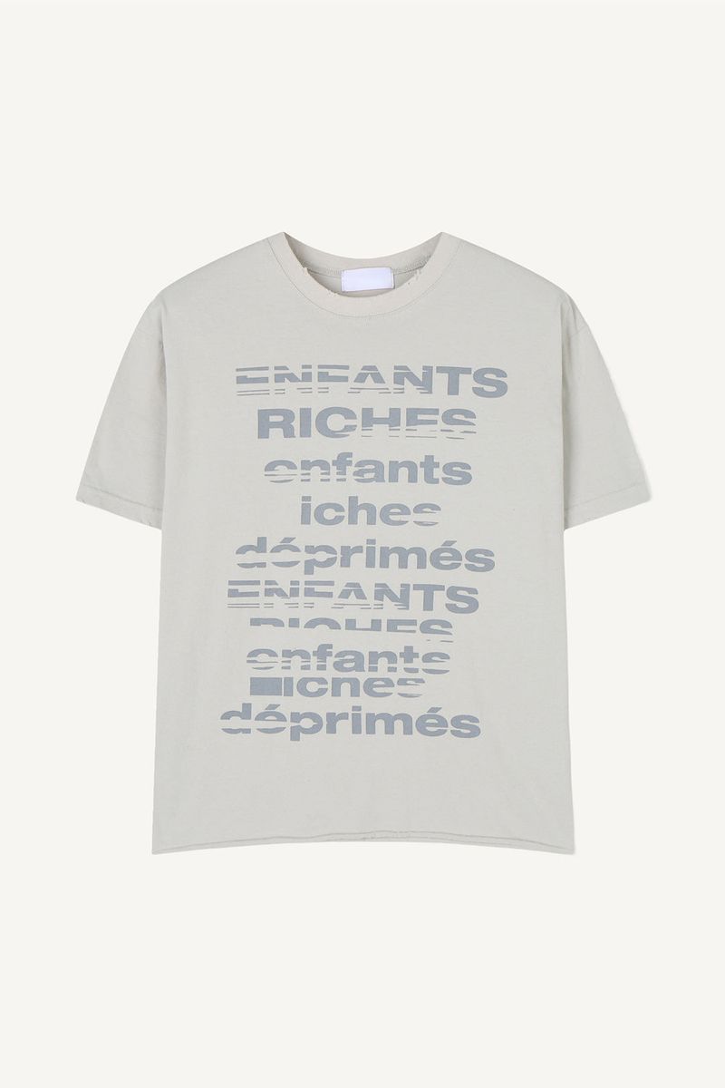 Rich Crack Print T-shirt