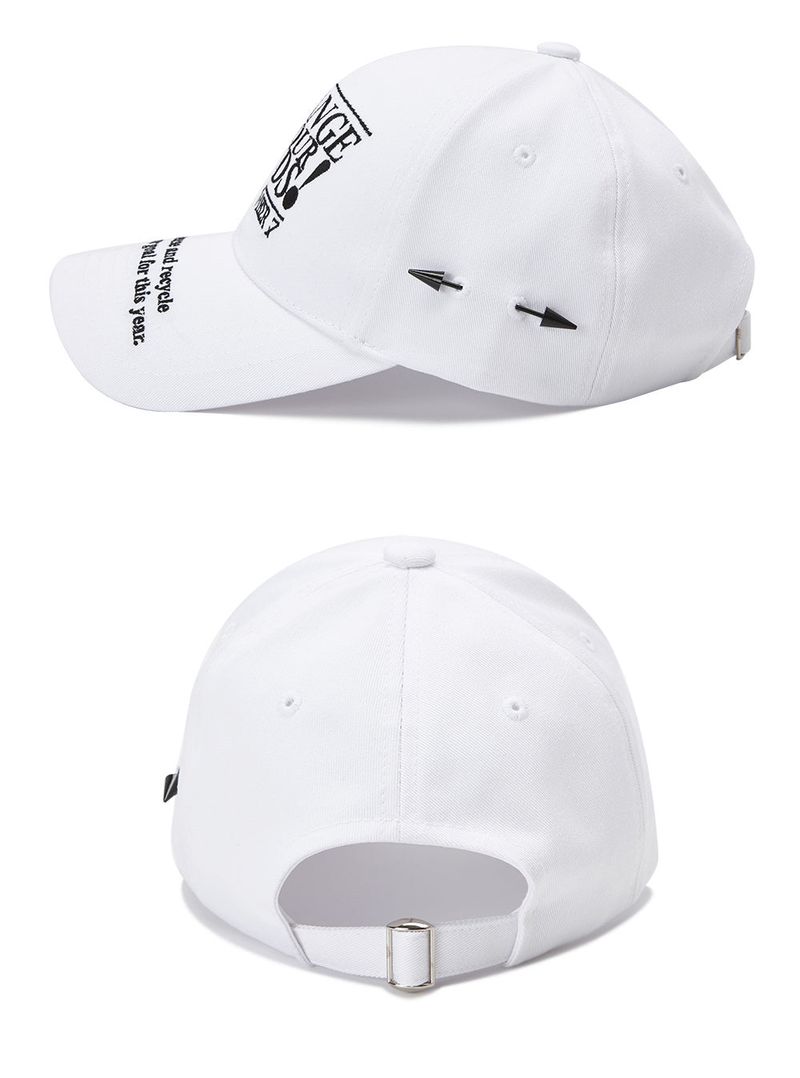 CHANGE IS IN OUR HANDS CAMPAIGN CAP_WHITE