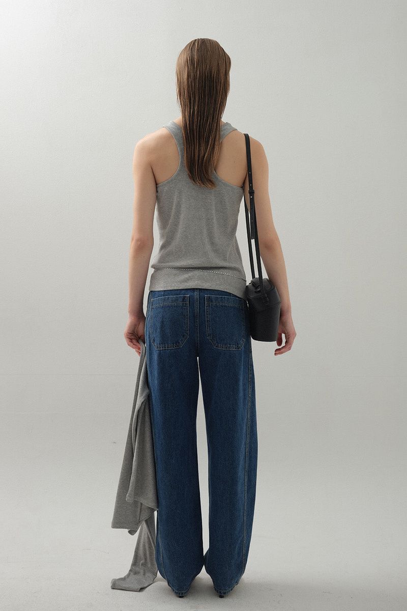 Twin Modal Layer Set_Melange Grey