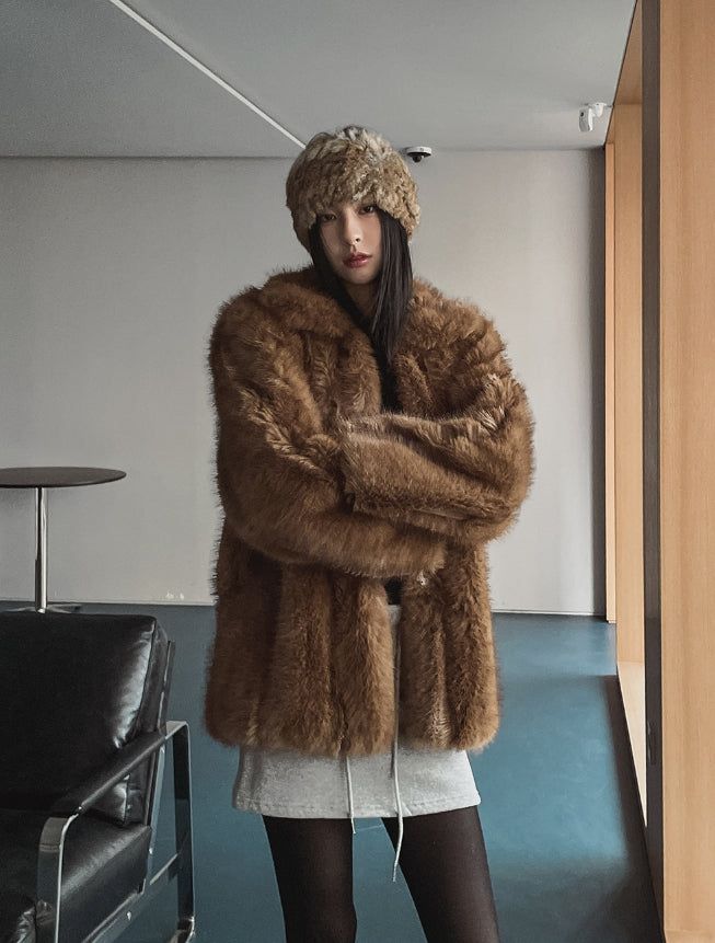 ULAN（ユレン）の「Regina cut half fur coat（Jackets/Outerwear）」
