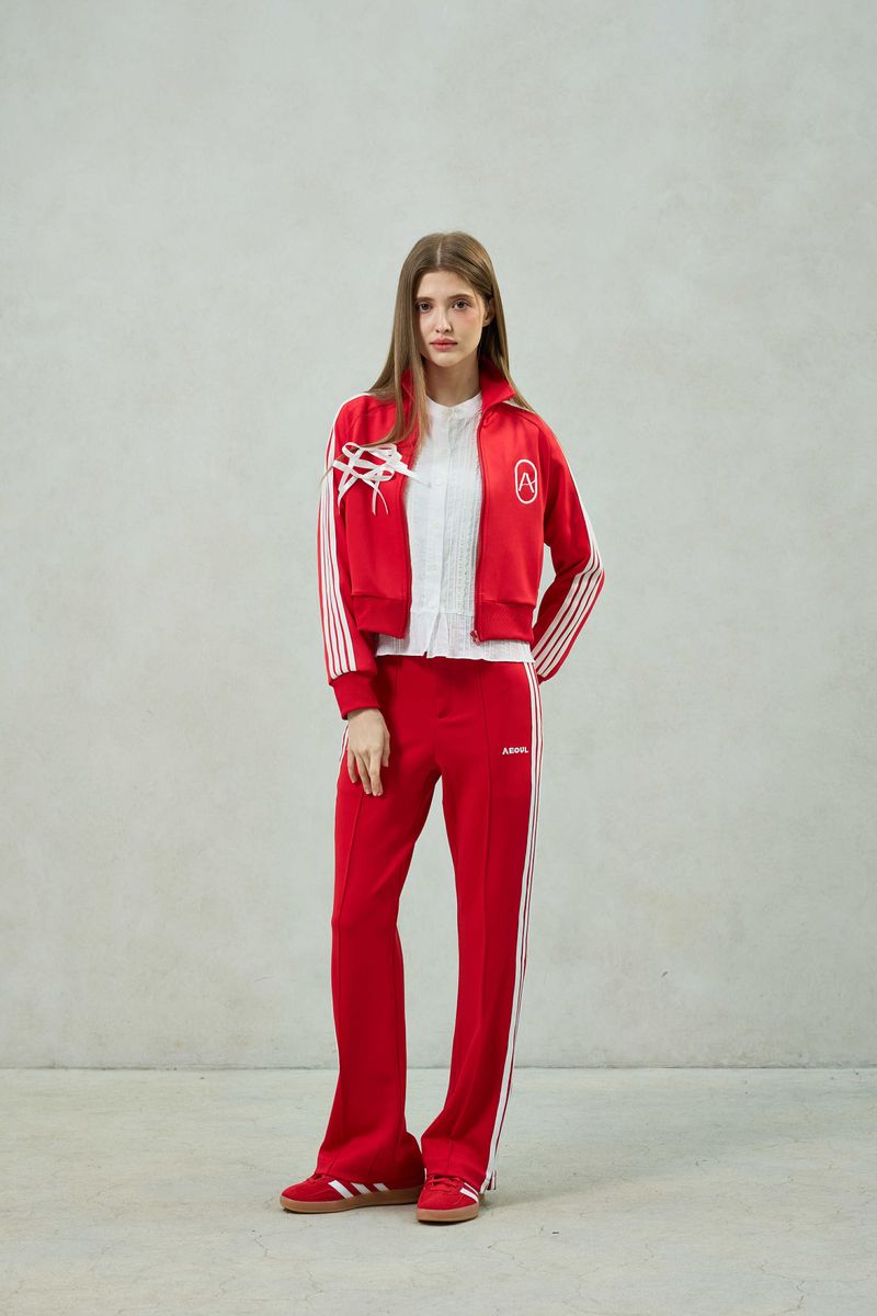 JOEL JERSEY TRACK TOP / RED