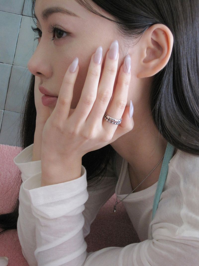 [925silver] Star belt ring