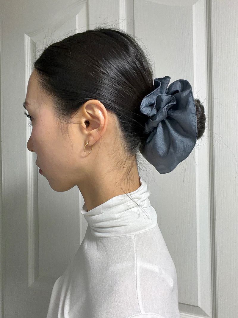 Wide flare scrunchie (2color)