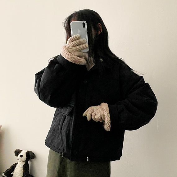 Dewey Pocket String Bubble Jumper