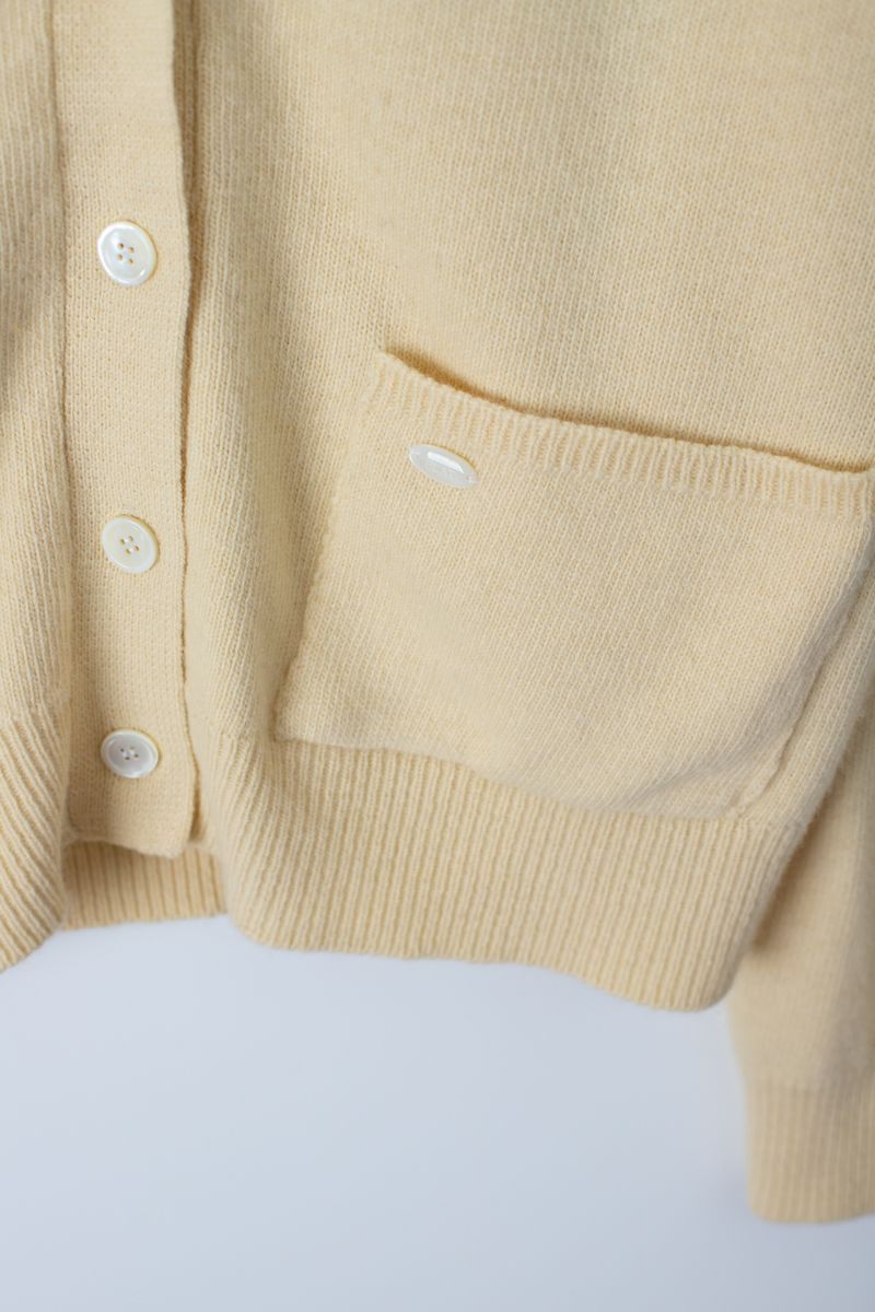 Loose cardigan (Yellow)