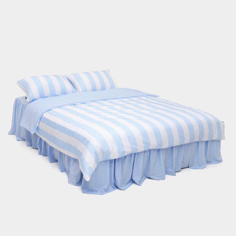 dormor(ドルモル)の「Dust-Free Bold Stripe Duvet Cover - Q size(Interior)」