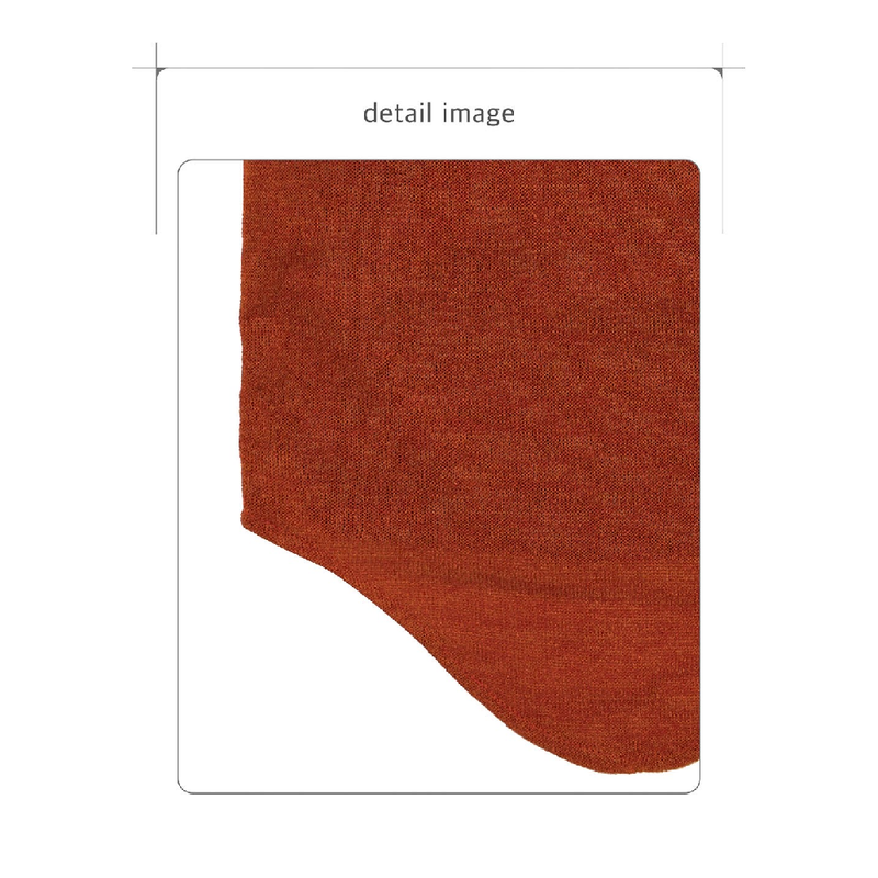 HALTERNEK KNIT VEST_ORANGE