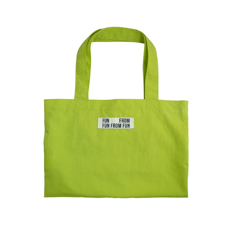 FRILL HEART MINI BAG, LIME PUNCH