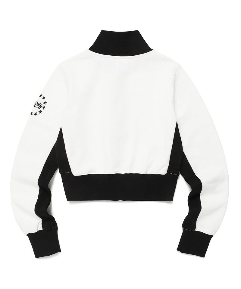 W HTS TRACK ZIP UP JACKET WHITE(CV2DFFM482A)