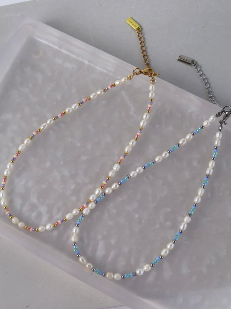 【MADE】Aurora Freshwater Pearl Necklace