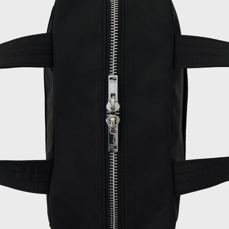 Lettering Cross Tote Bag (Black)