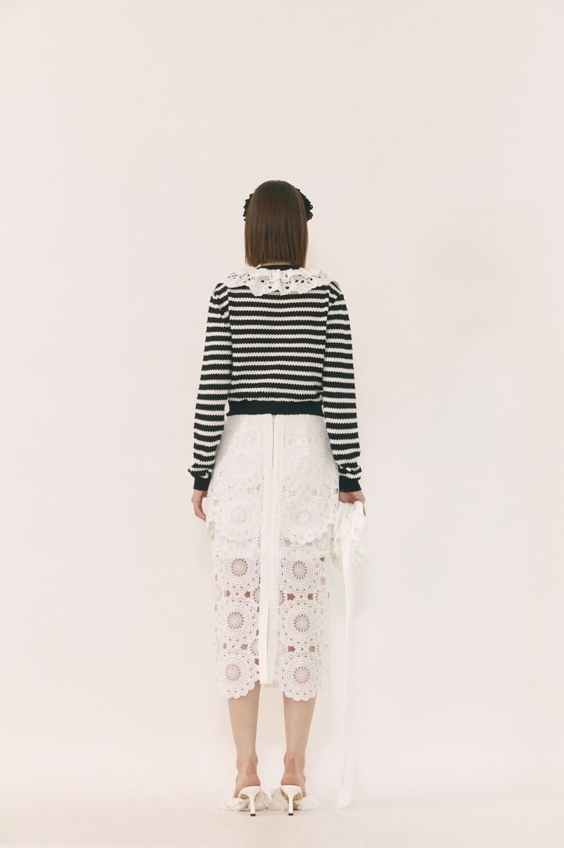 Stripe cardigan