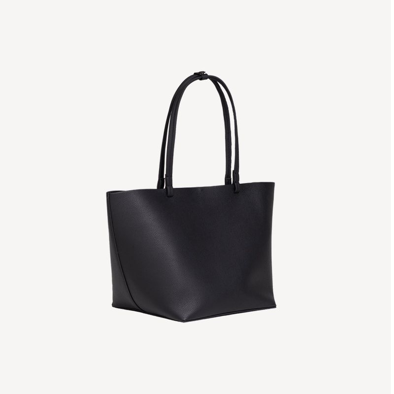 REAL LEATHER SHOPPER BAG