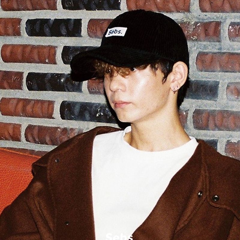 Sebs. CORDULOY ball cap-BLUE