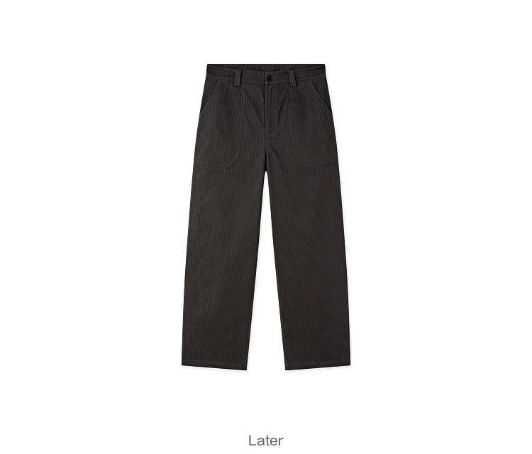FMACM（エフエムエーシーエム）の「FMACM Dark Stripe Stiff Workwear Machete Pants（Pants）」