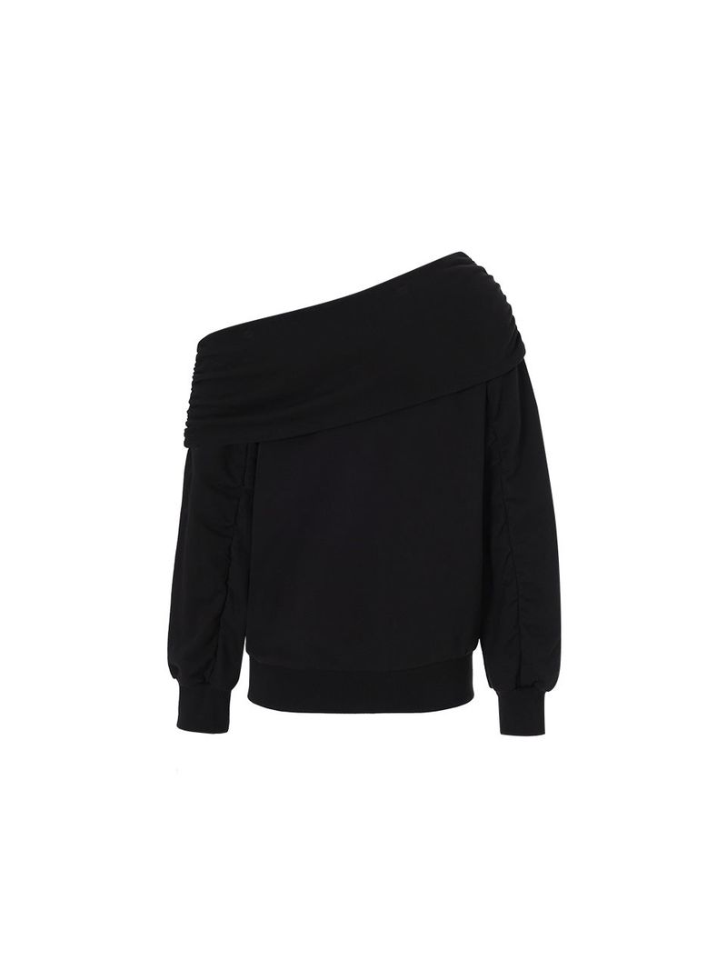 Drape symbol sweatshirts (Black)