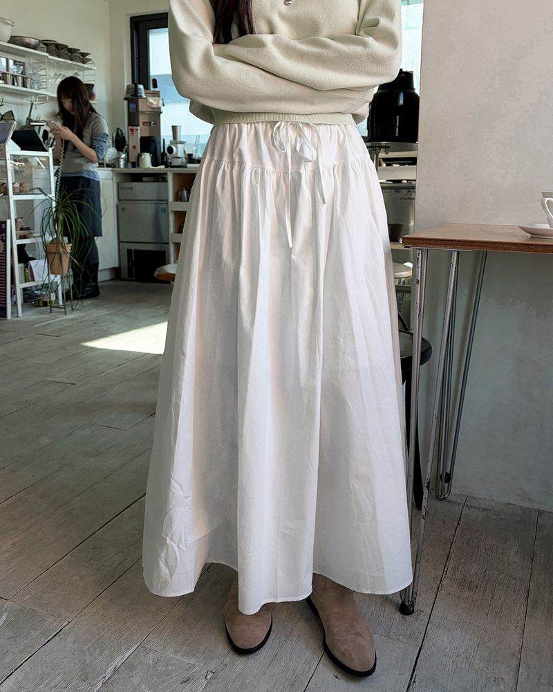 Belbon long skirt