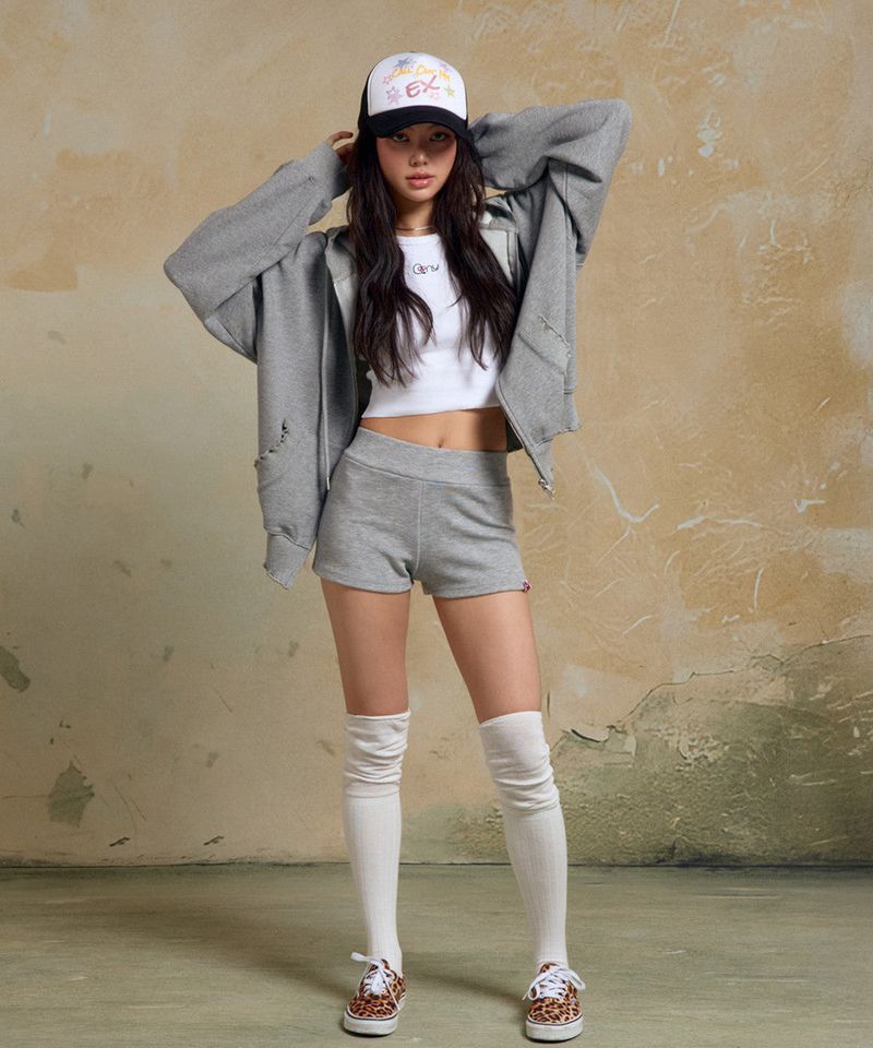 CONY MICRO SHORTS / MELANGE
