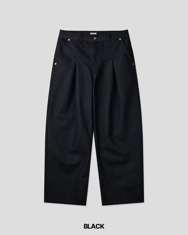 Barel Two Tuck Denim Pants