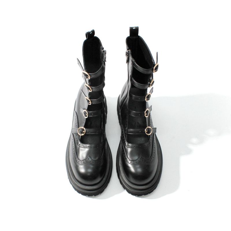 Luella Belted Walker Boots_B2555