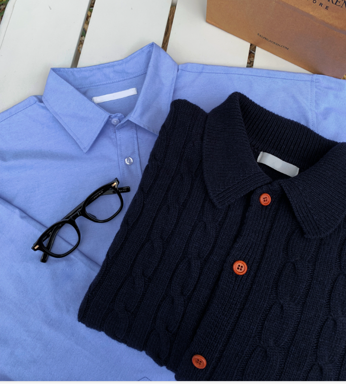 Wonderant Fillet Overfit Oxford Shirt