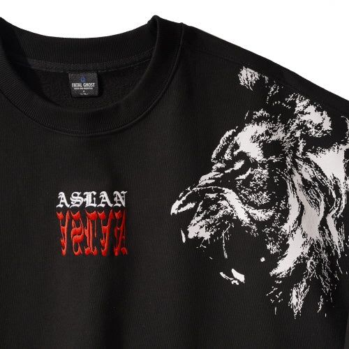ASLAN(wide overfit sweat shirt)