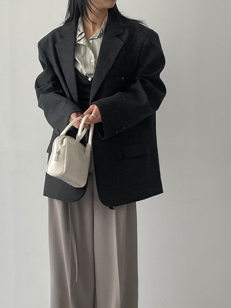 Davi Belted Wide Slacks