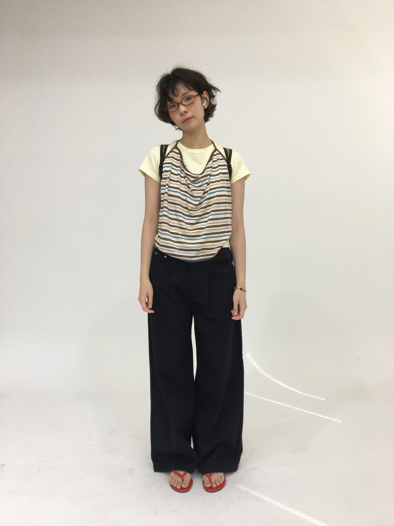 If Strap Halterneck Sleeveless (2color)