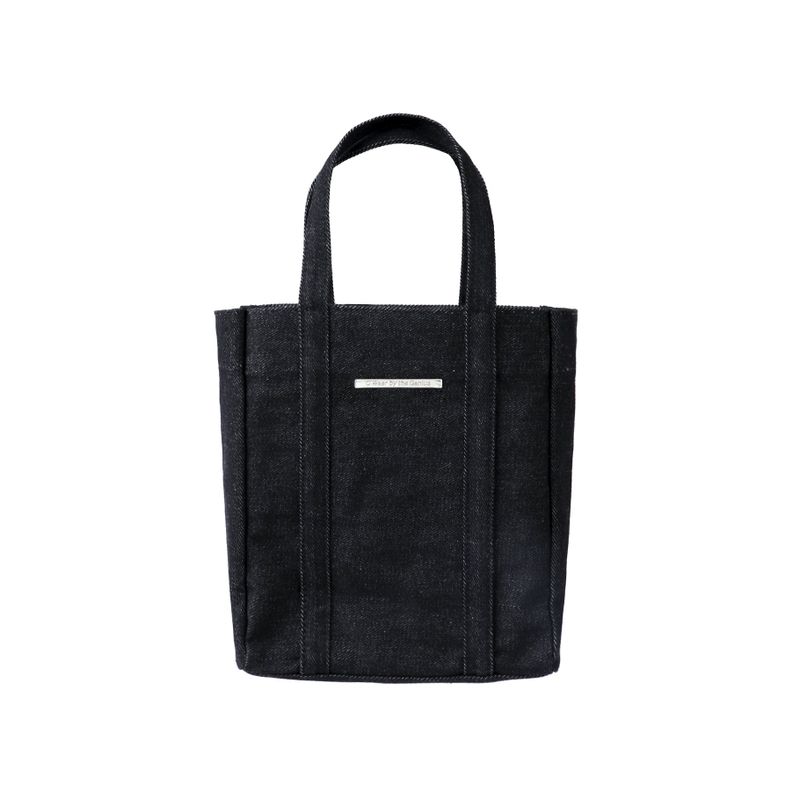 C Wear by the Genius(シーウェア バイザジーニアス)の「DENIM TOTE BAG MINI MI BLACK(Bags)」