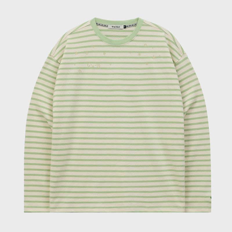 Stripe Multi Long Sleeve T-shirt