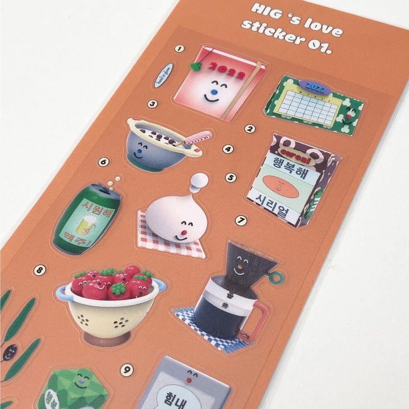 HIG's love sticker