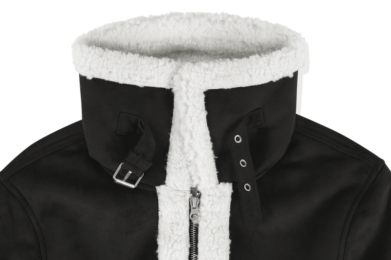 CROP MOUTON JACKET