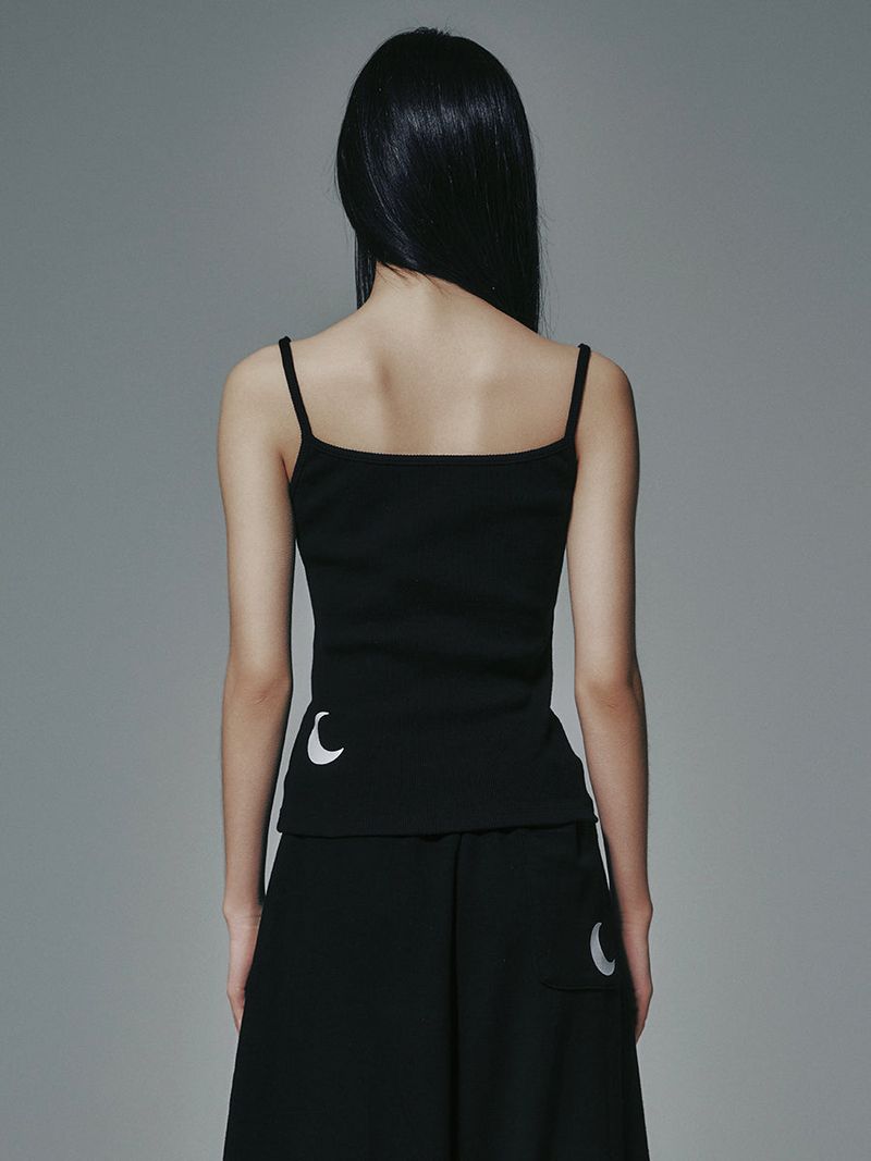MOON SLEEVELESS BLACK