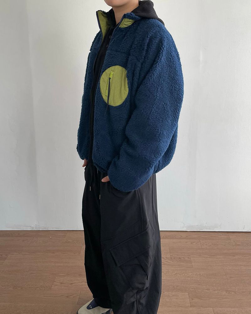 Reversible Dumble Fleece Jumper