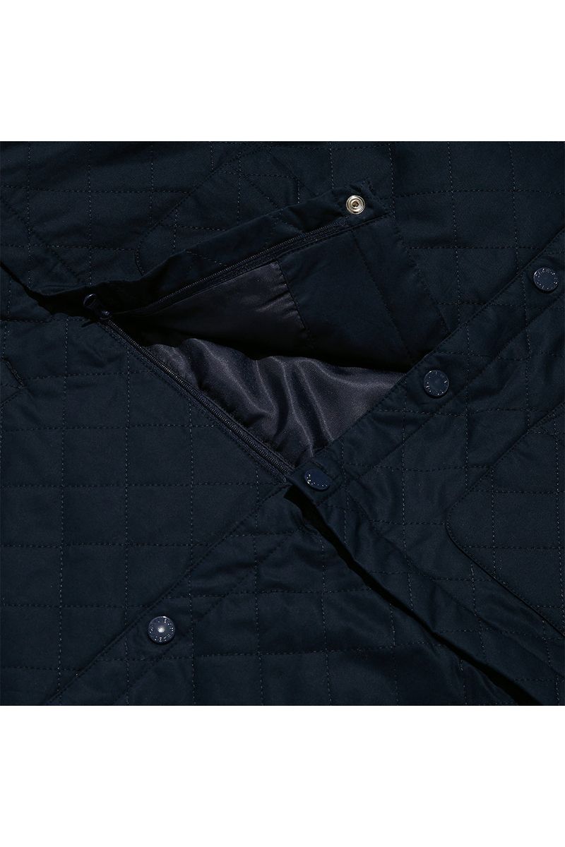 Quilting 2Way Shirt Jacket_Navy