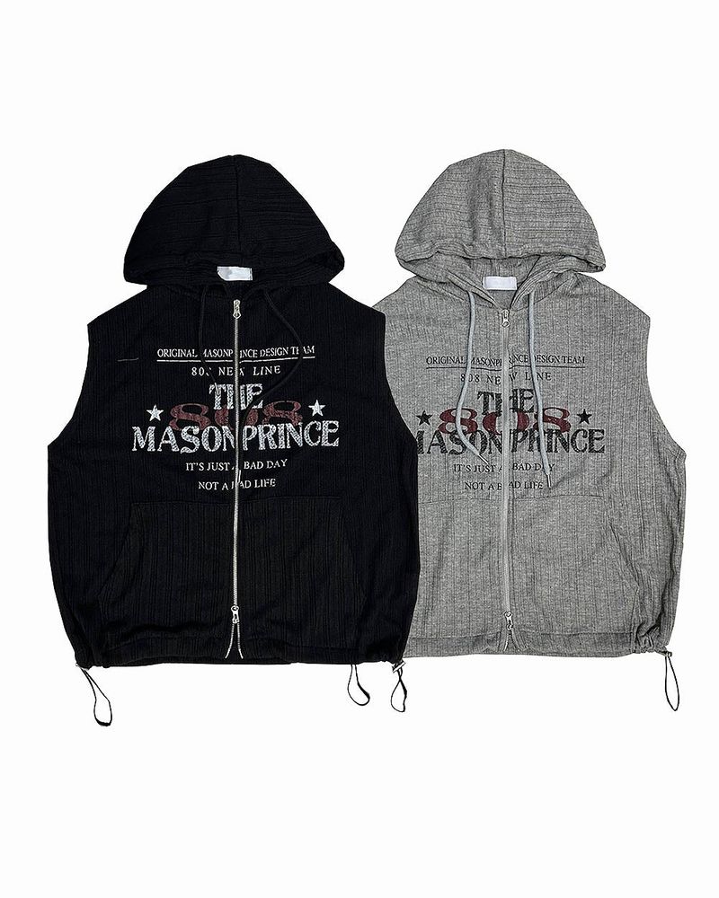 Kaiden Knit Hood Vest