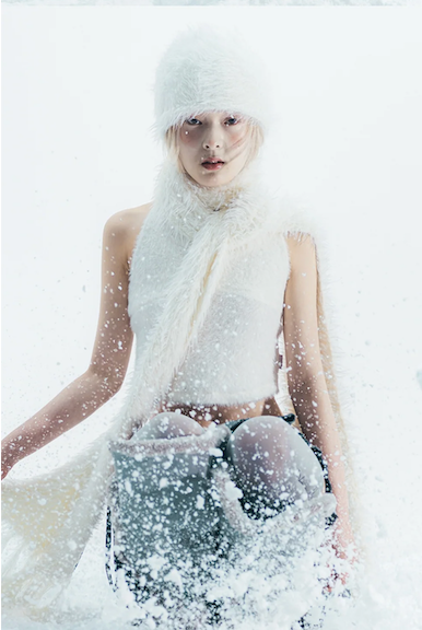 Hairy Muffler / Ivory