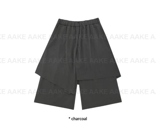 SPLIT LAYERED PANTS