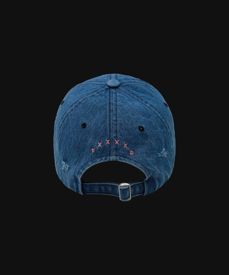 MESSAGE STRAPBACK DAMAGE -MID BLUE-