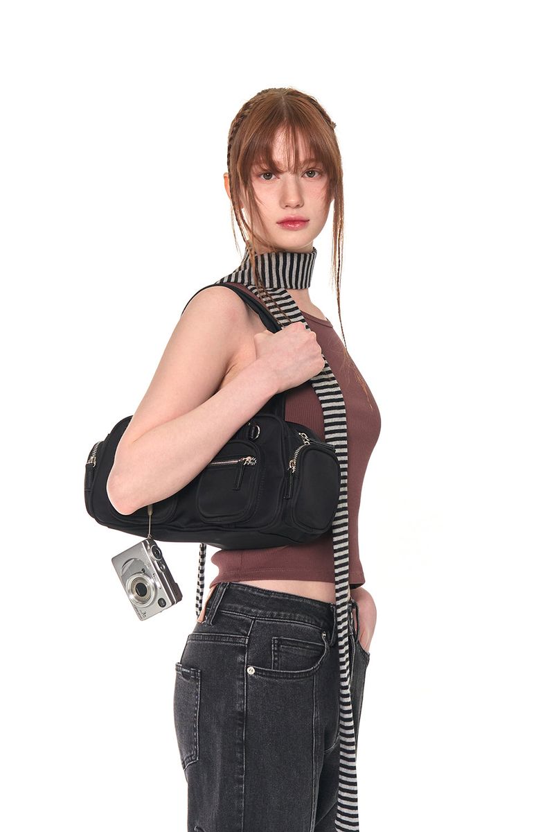 ZIZE SLEEVELESS (BROWN)