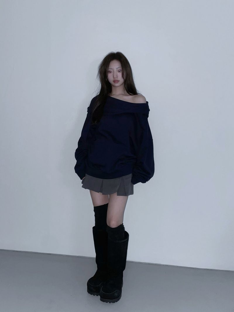 unable drape hoodie (2 color)